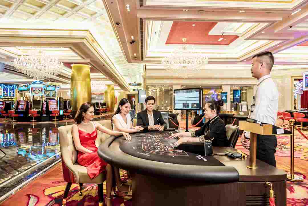 Không gian sòng bài Le Macau Casino Hotel vô cùng đặc biệt
